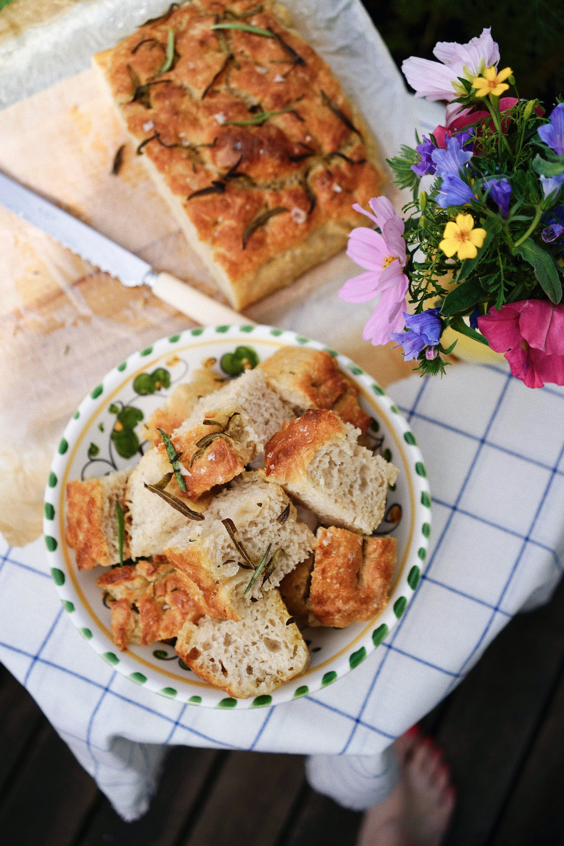 Recept: Nattjäst focaccia med rosmarin