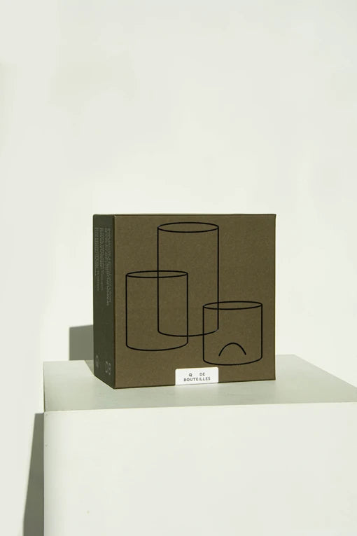 Glas i färgen "dansa", 4-pack